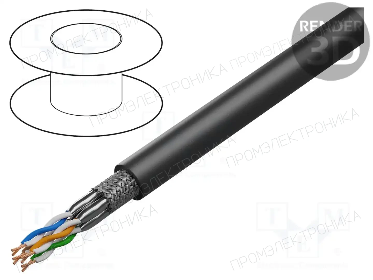 LANBERG LCS6-21CU-0305-BK — Провода телекоммуникационные