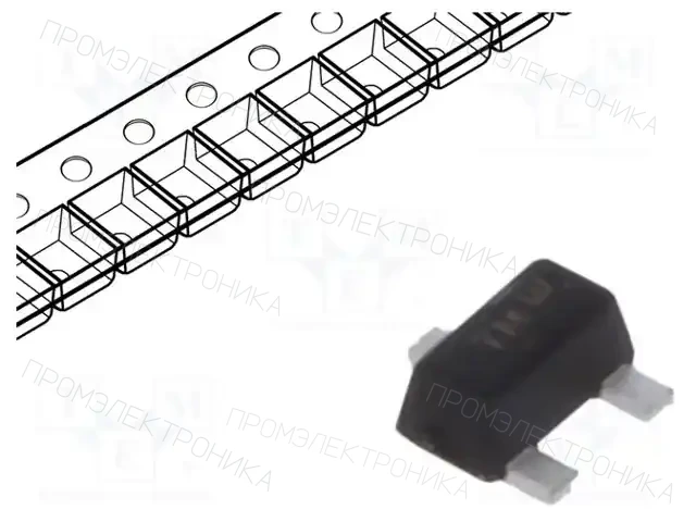 onsemi NTE4151PT1G — Транзисторы с каналом P SMD