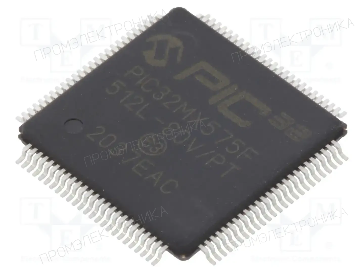 Microchip Technology PIC32MX575F512L-80V/PT — Линейка PIC32 32-bit