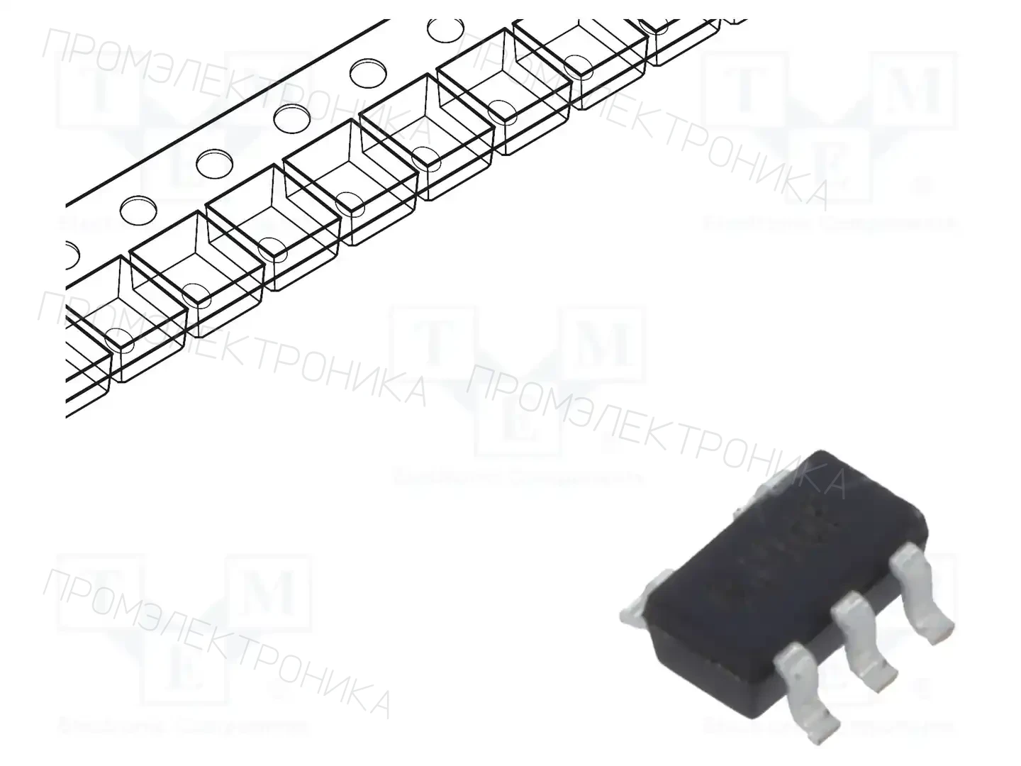 DIODES INCORPORATED AP7331-WG-7 — Стабилизаторы напряжения регулир. LDO