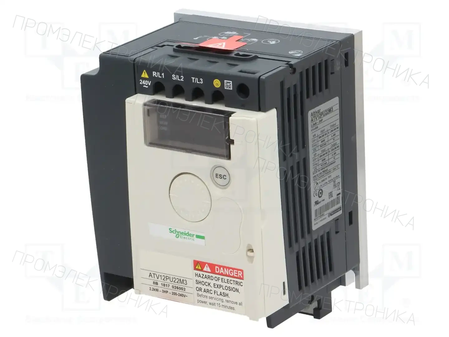SCHNEIDER ELECTRIC ATV12PU22M3 — Трехфазные инверторы