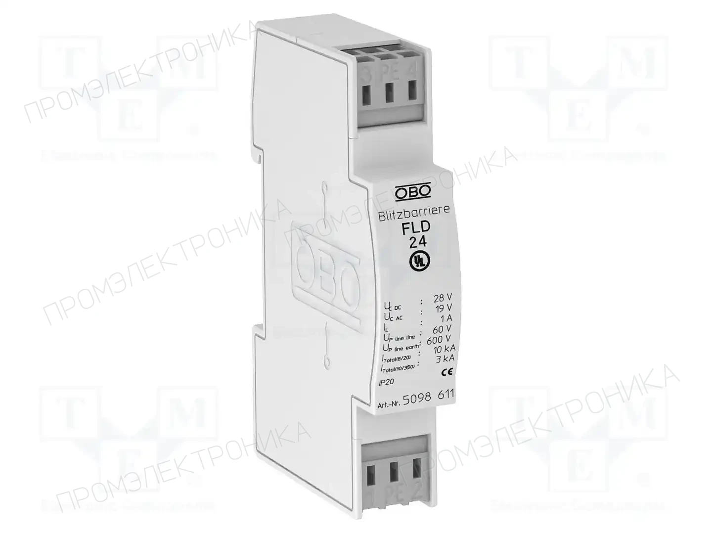 OBO BETTERMANN FLD 24 — Ограничители перенапряжения