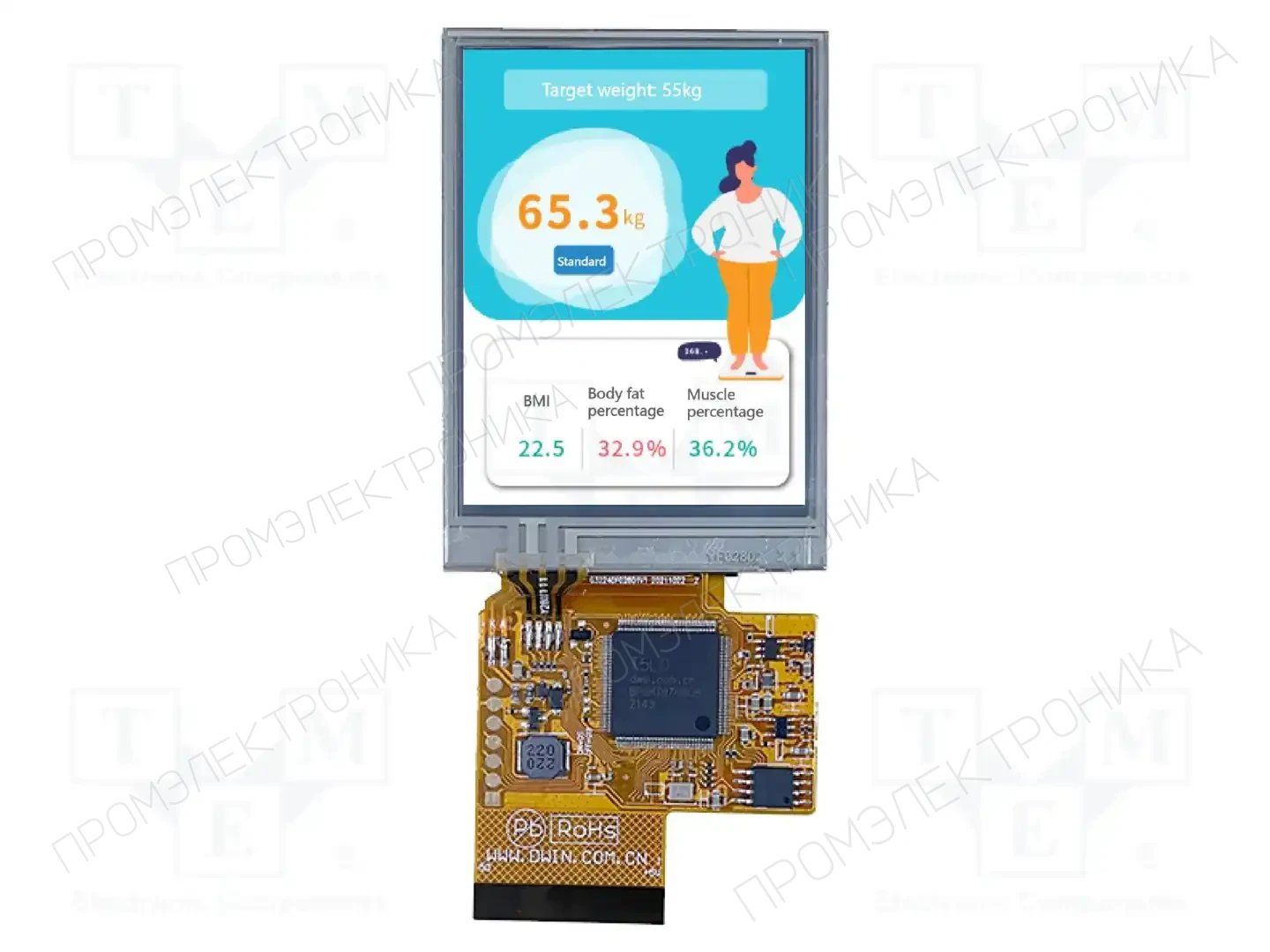 Dwin Technology DMG32240F028_02WTR — Интеллигентные дисплеи