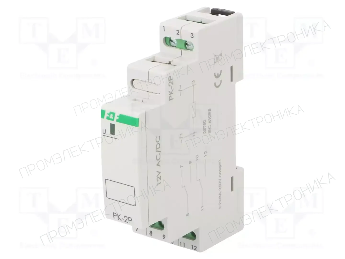 F&F PK-2P-12V — Монтажные реле