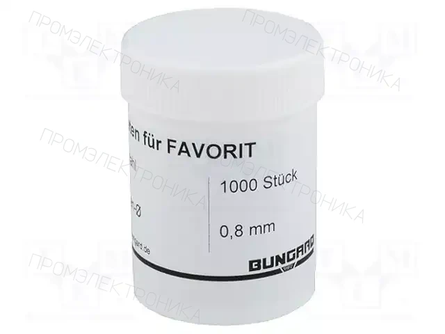 BUNGARD 1000 RIVETS 0.8MM — Паяльные устройства остальные