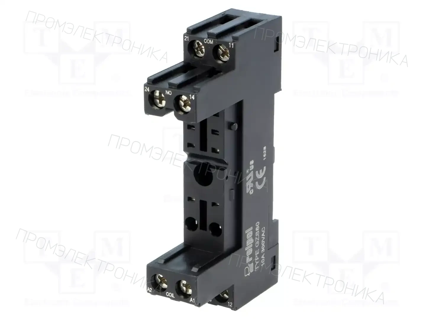 RELPOL GZS80 (BLACK) — Реле электромагн. - аксессуары