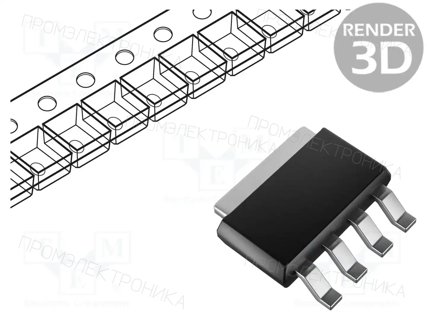 NEXPERIA PSMN2R0-30YLE,115 — Транзисторы с каналом N SMD