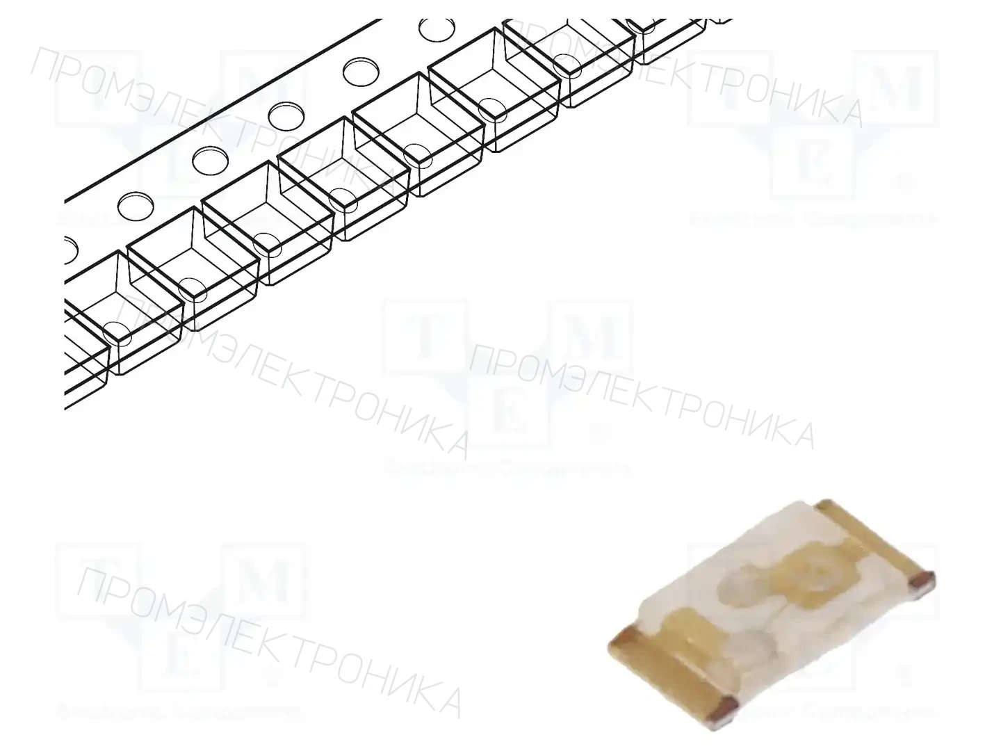 KINGBRIGHT ELECTRONIC KPG-1608ZGC — Светодиоды SMD цветные