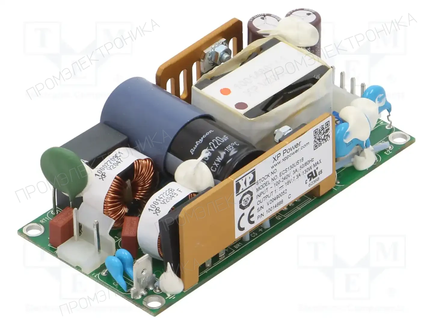 XP POWER ECS130US18 — Открытые блоки питания