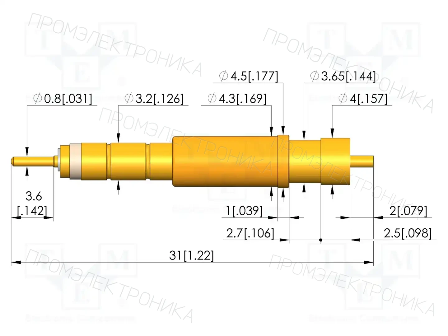 INGUN DPS-445-0001 — Измерительные щупы