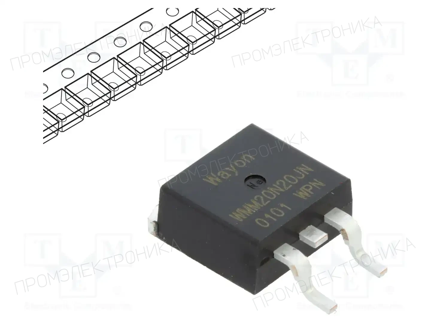 WAYON WMM20N20JN — Транзисторы с каналом N SMD