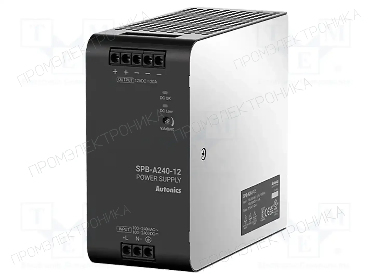 AUTONICS SPB-A240-12 — Блоки питания на DIN-рейку