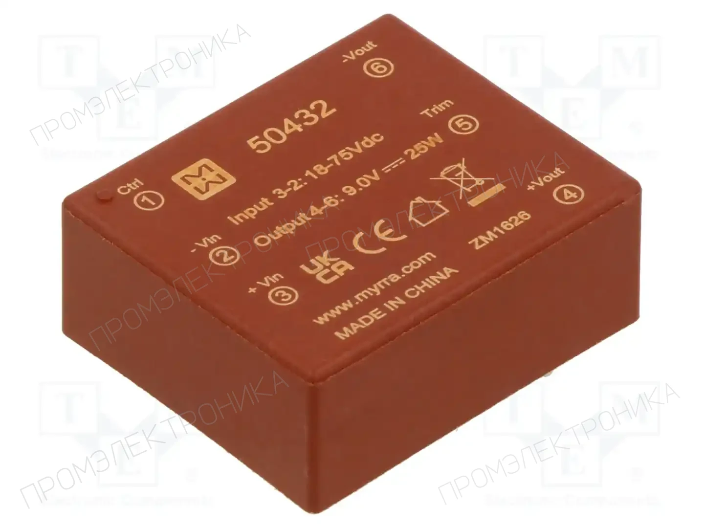 MYRRA 50432 — Преобразователи DC/DC