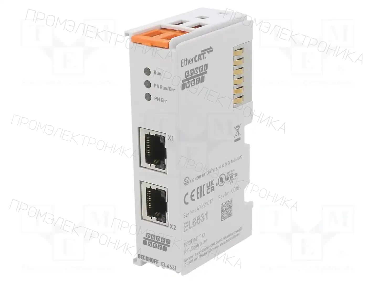 Beckhoff Automation EL6631 — Системы и модули ввода/вывода (I/O)