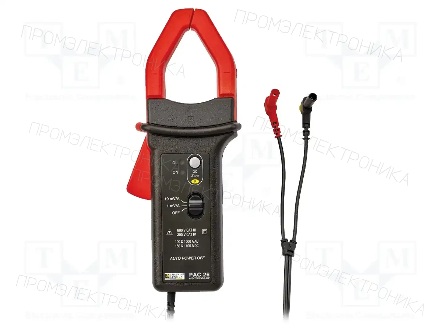 CHAUVIN ARNOUX PAC 26 — Измерители и клещевые насадки AC/DC