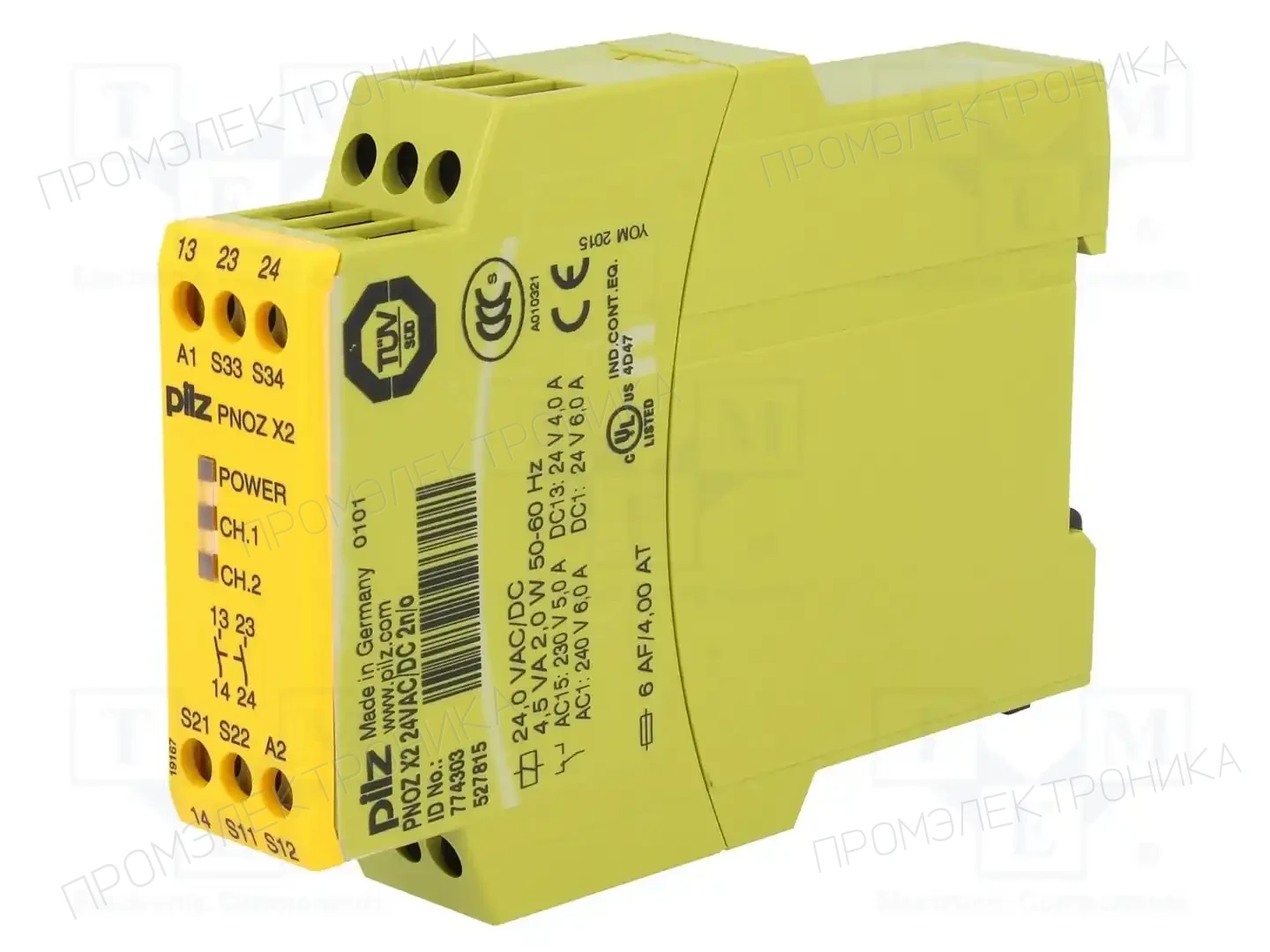PILZ 774303 — Выключат. безопасности - мод. управления