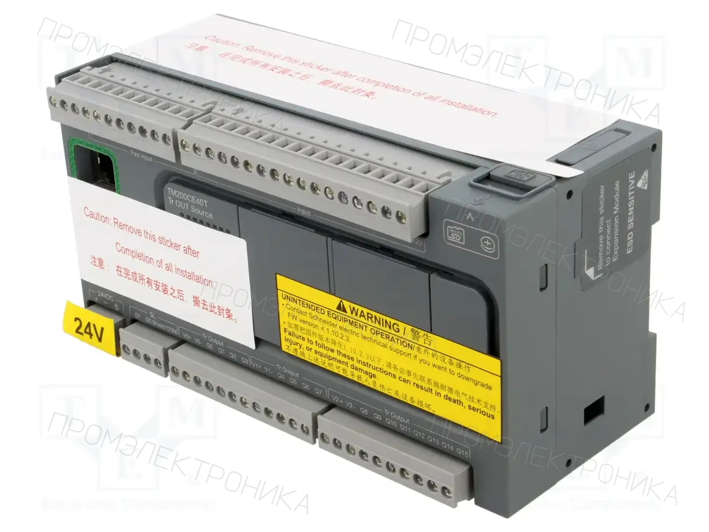 SCHNEIDER ELECTRIC TM200CE40T — Контроллеры PLC