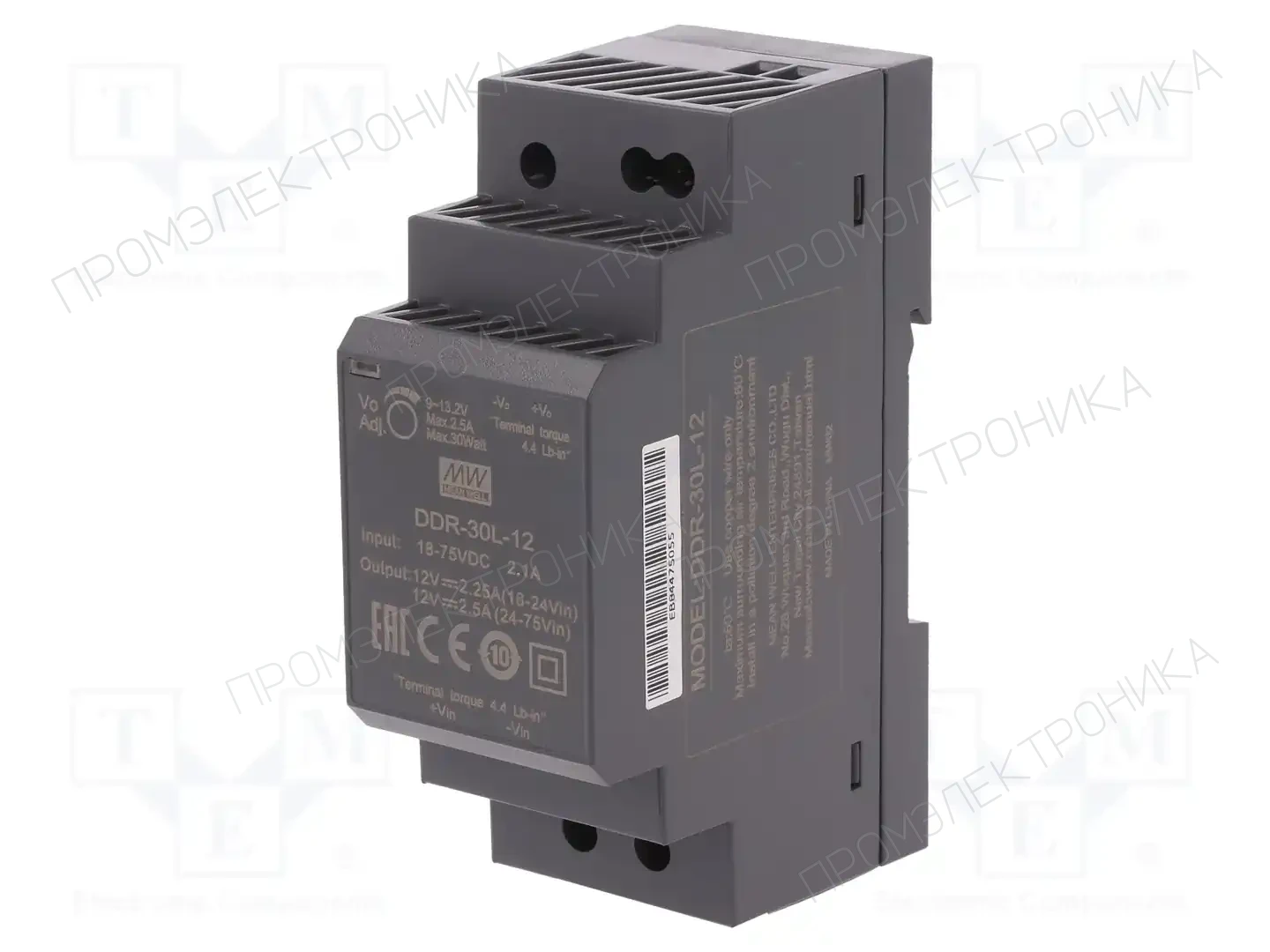 MEAN WELL DDR-30L-12 — Преобразователи DC/DC