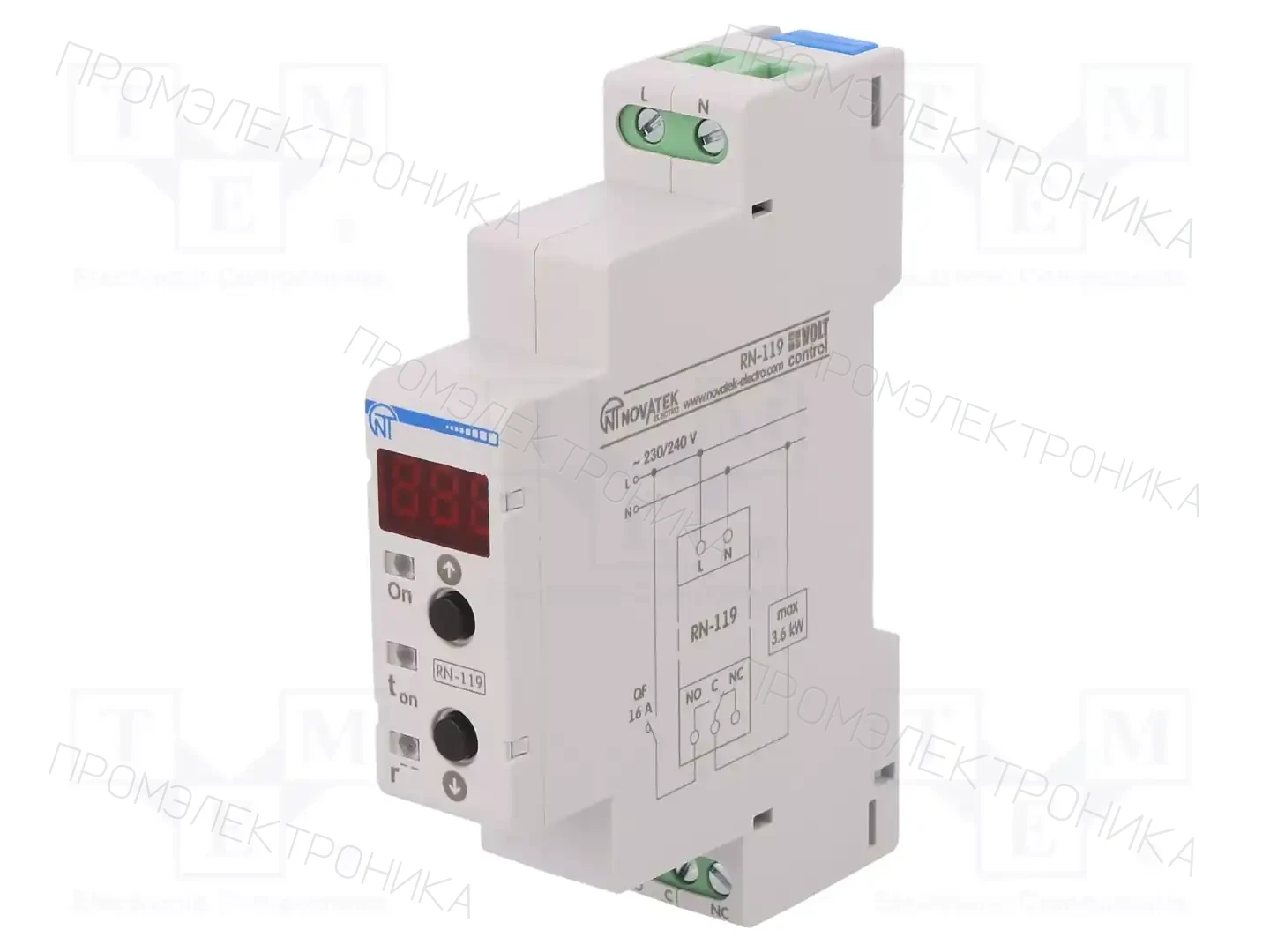 NOVATEK ELECTRO RN-119 — Контрольные реле