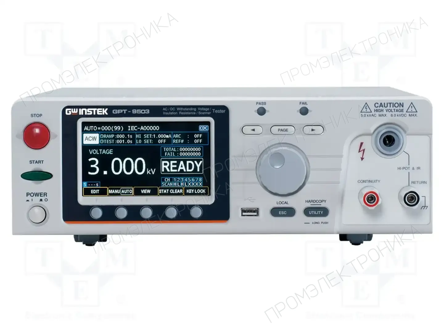 GW INSTEK GPT-9503 — Тестеры электробезопасности