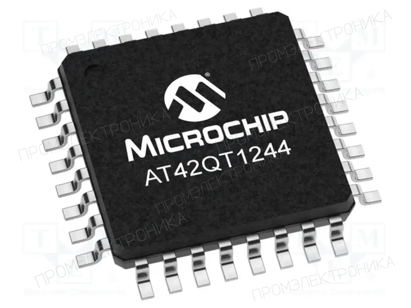 Microchip Technology AT42QT1244-AUR — Драйверы - микросхемы