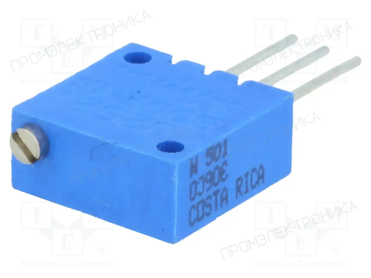 BOURNS 3252W-1-501LF — Потенциометры THT многооборотные 1/2 дм