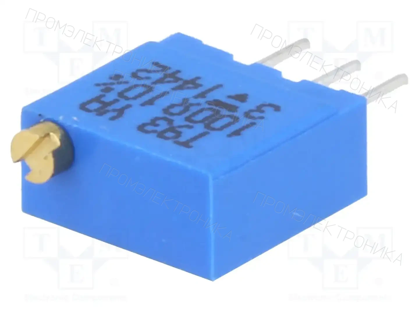 VISHAY T93YA101KT20 — Потенциометры THT многооборотные 3/8 дм