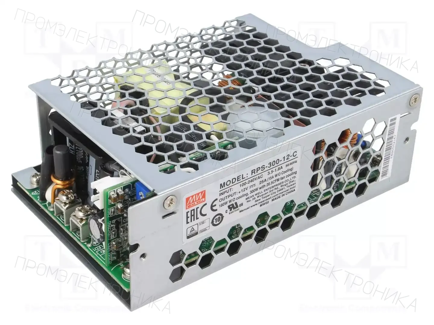 MEAN WELL RPS-300-12C — Открытые блоки питания