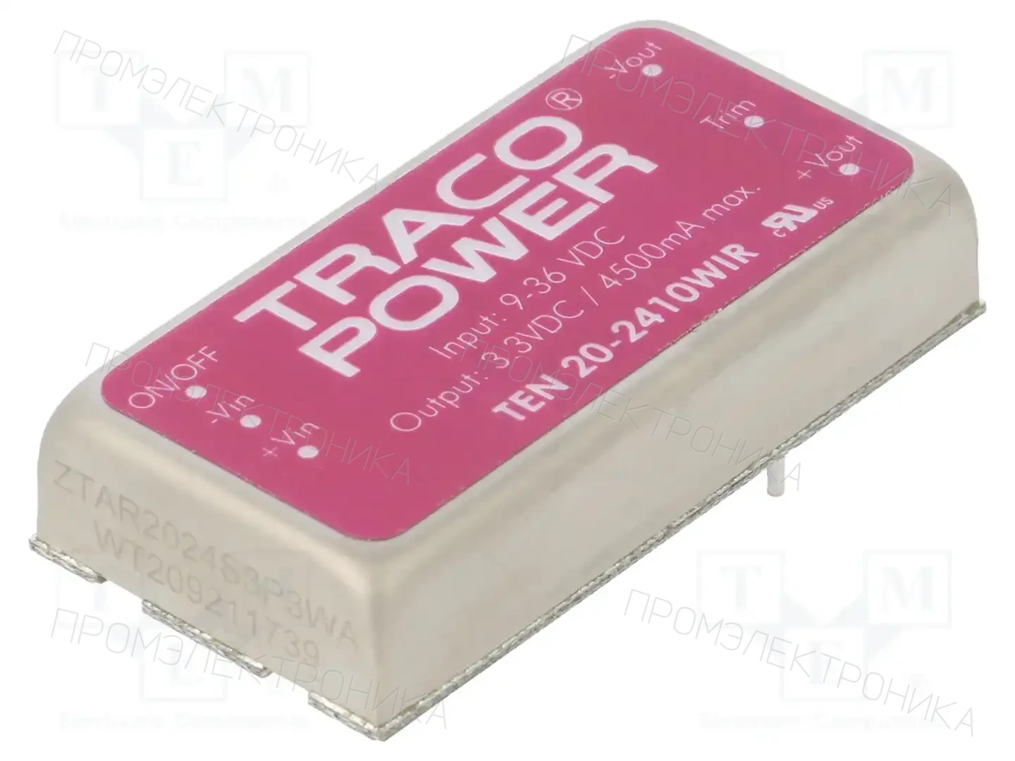 TRACO POWER TEN 20-2410WIR — Преобразователи DC/DC
