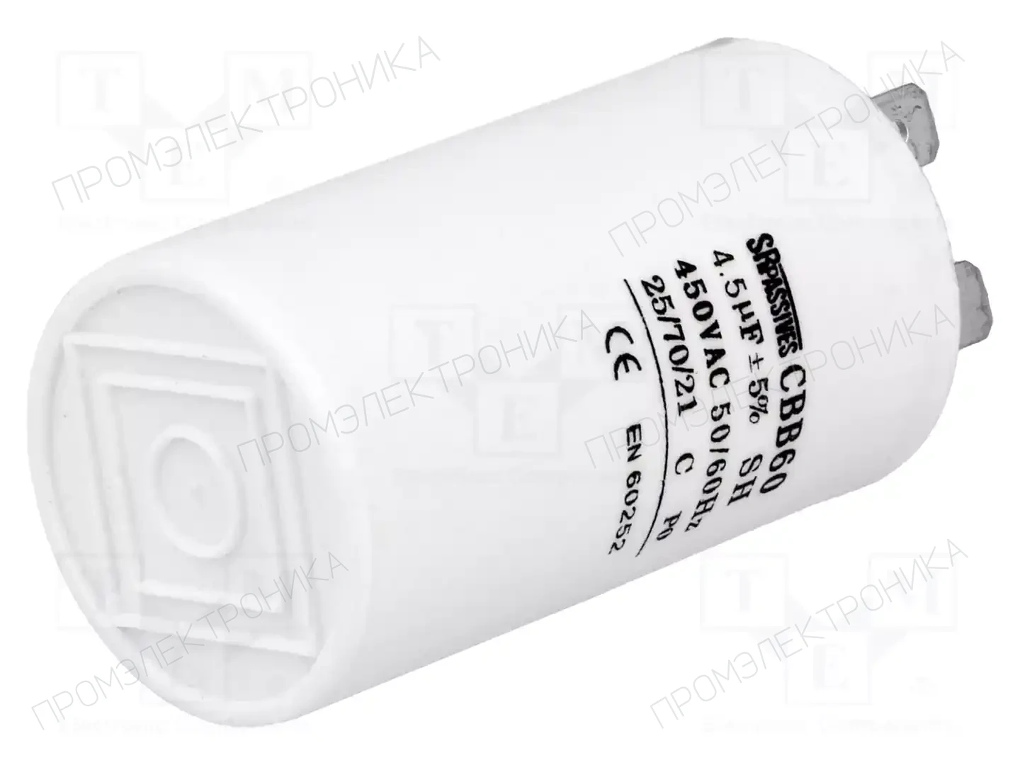 SR PASSIVES CBB60A-4.5/450 — Конденсаторы для двигателей