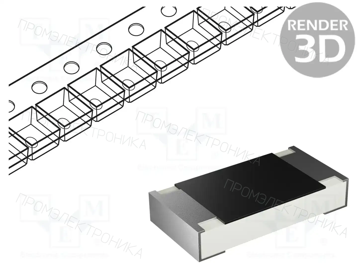 VISHAY CRCW060310R0FKEAHP — Резисторы SMD