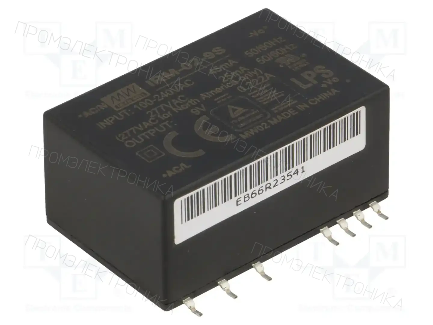 MEAN WELL IRM-02-9S — Преобразователи AC/DC для PCB