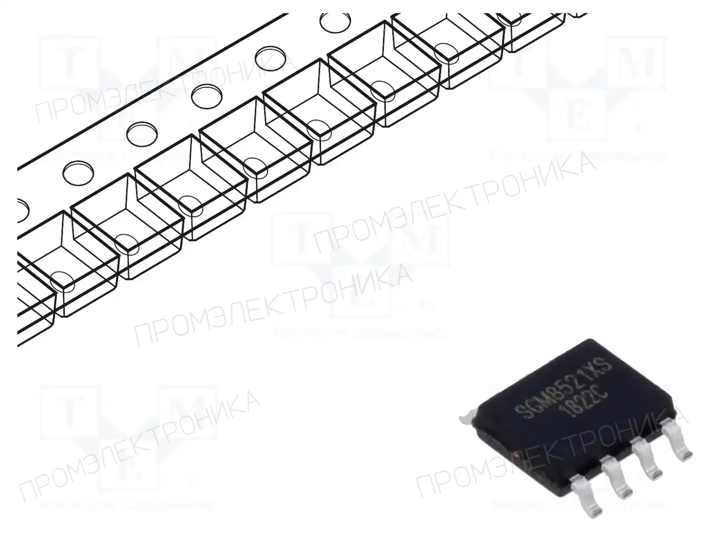 SG Micro Corp SGM8521XS/TR — Операционные усилители SMD