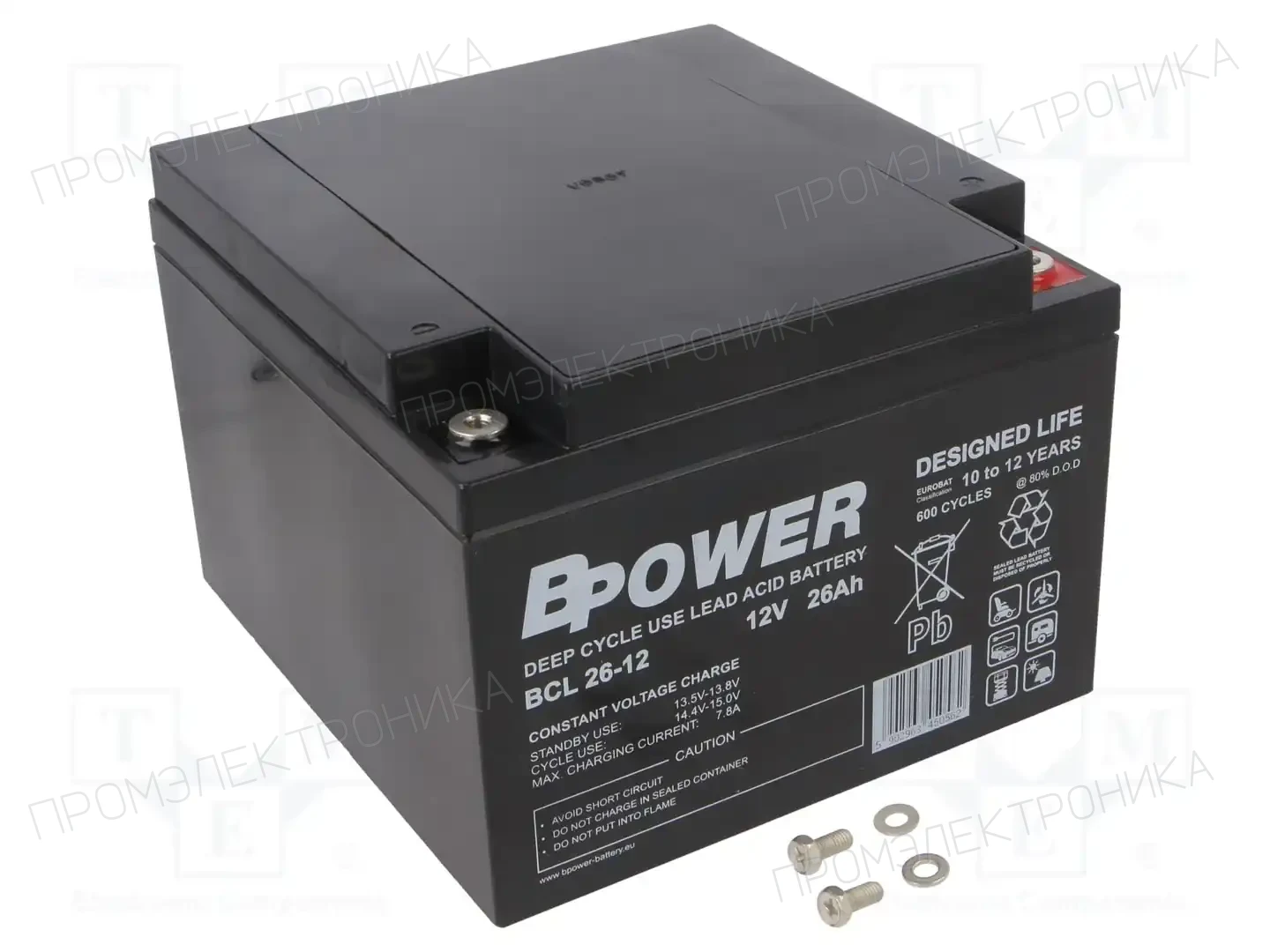 BPOWER BCL26-12 — Аккумуляторы кислотные