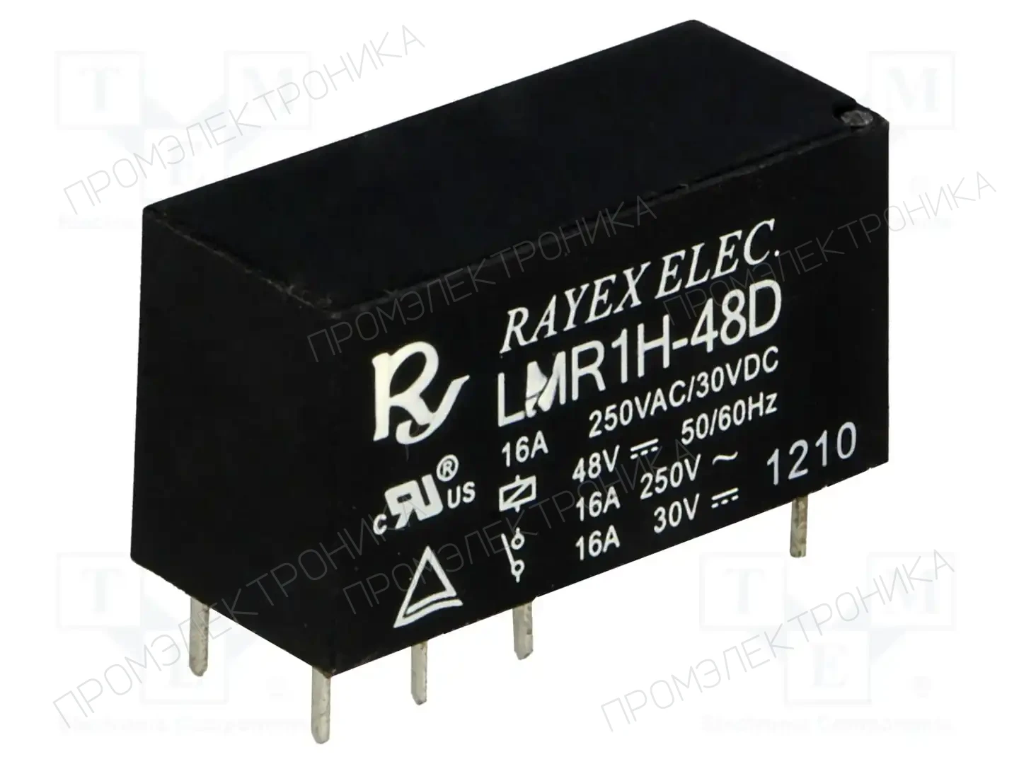 Recoy/RAYEX ELECTRONICS LMR1H-48D — Реле электромагн. миниатюрные