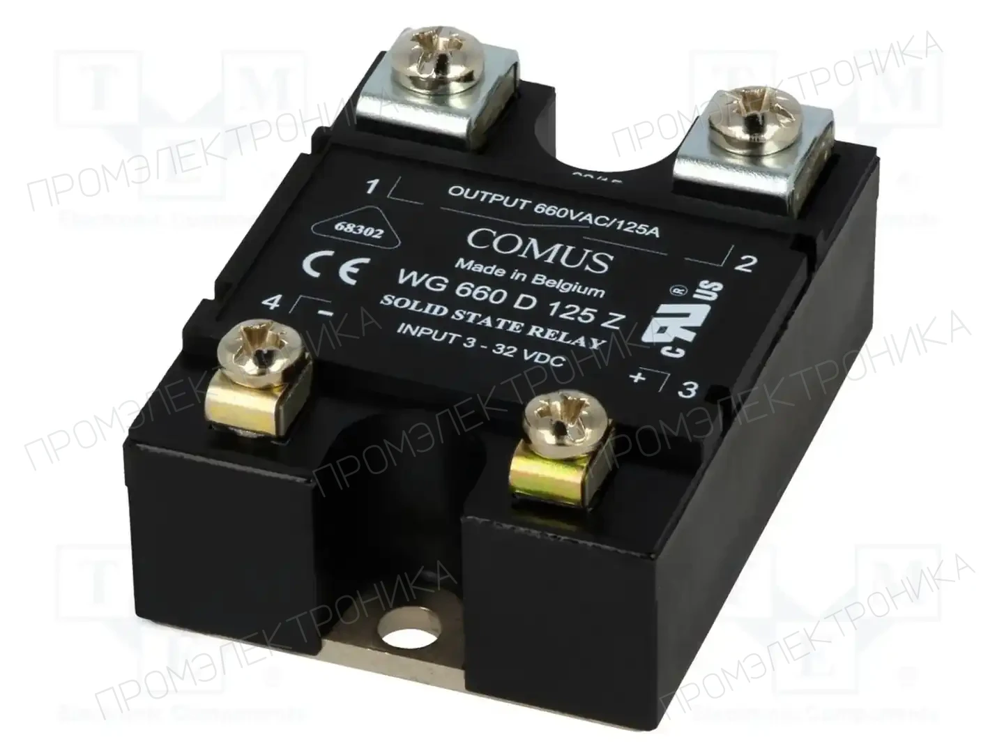COMUS WG660D125Z — Реле SSR однофазные