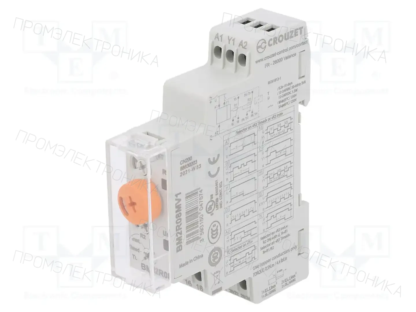 CROUZET BM2R08MV1 — Временные аналоговые реле
