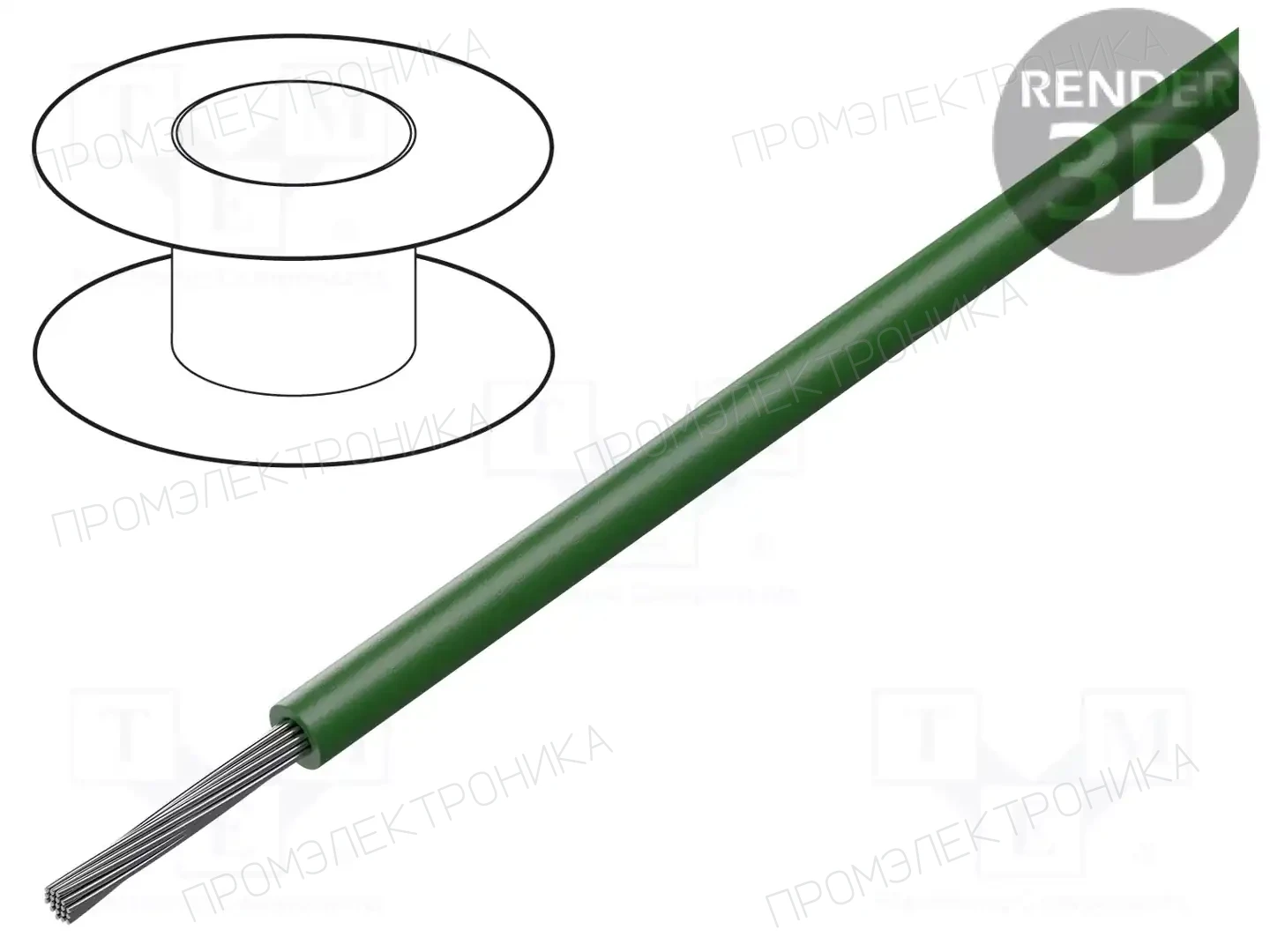 BELDEN 35616 005500 — Провода одножильные - тросик