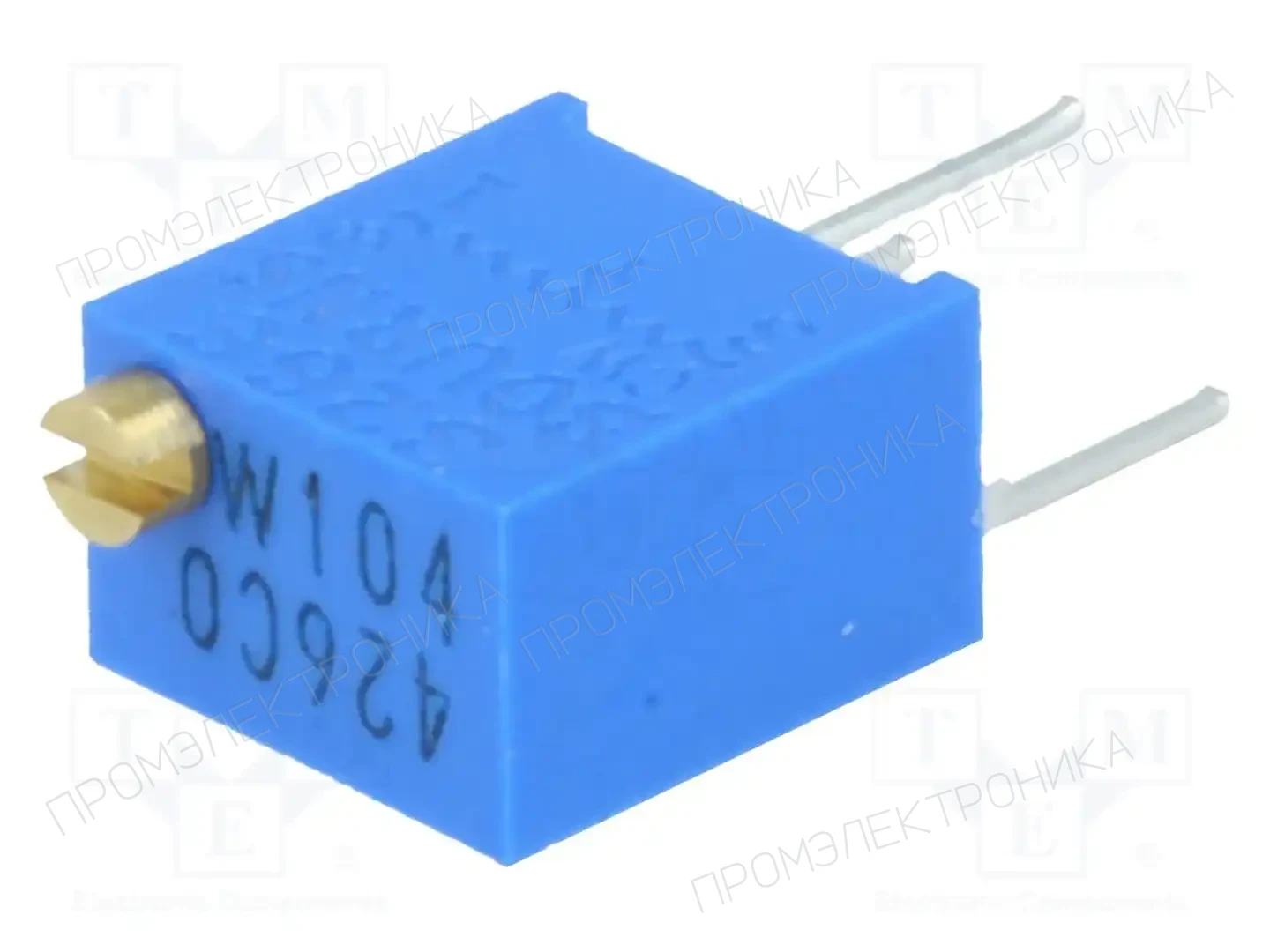 BOURNS 3266W-1-104LF — Потенциометры THT многооборотные 1/4 дм