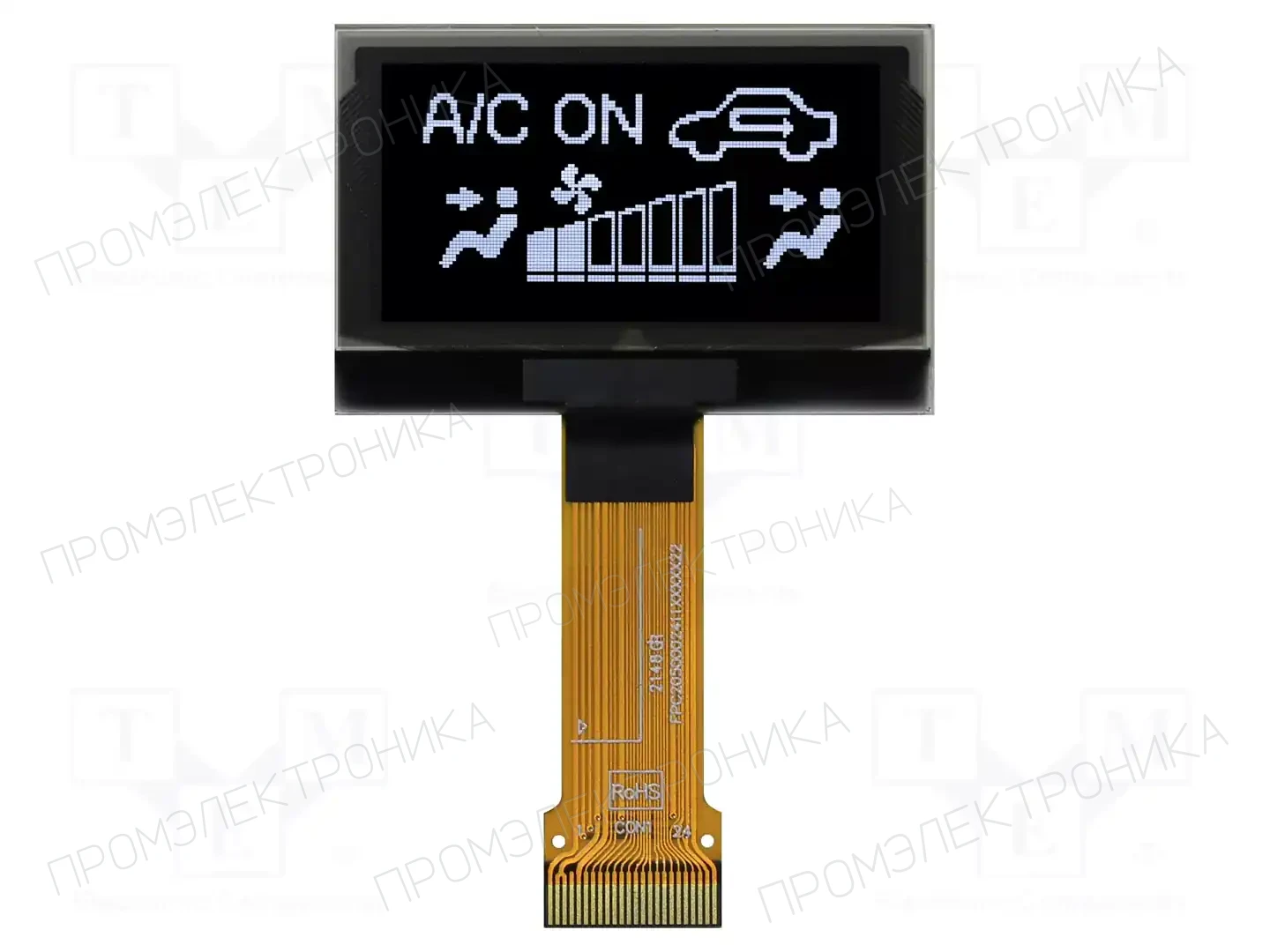 RAYSTAR OPTRONICS REX012864AHWPP3N00000 — Дисплеи OLED графические