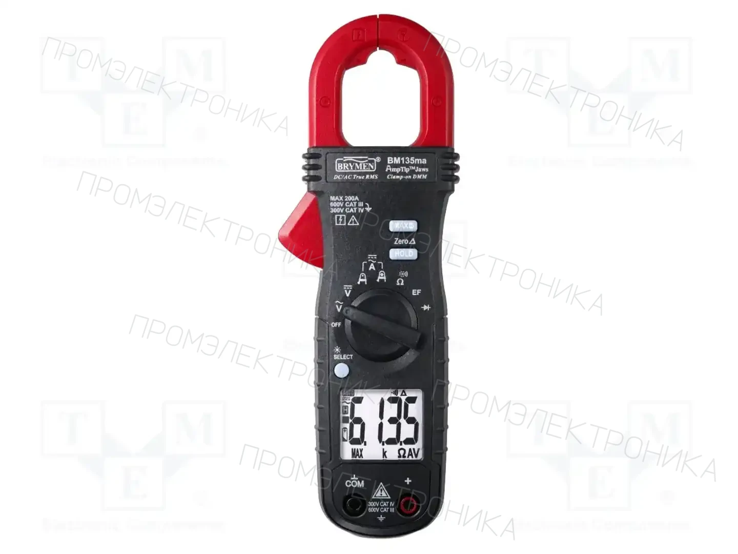 BRYMEN BM135MA — Измерители и клещевые насадки AC/DC