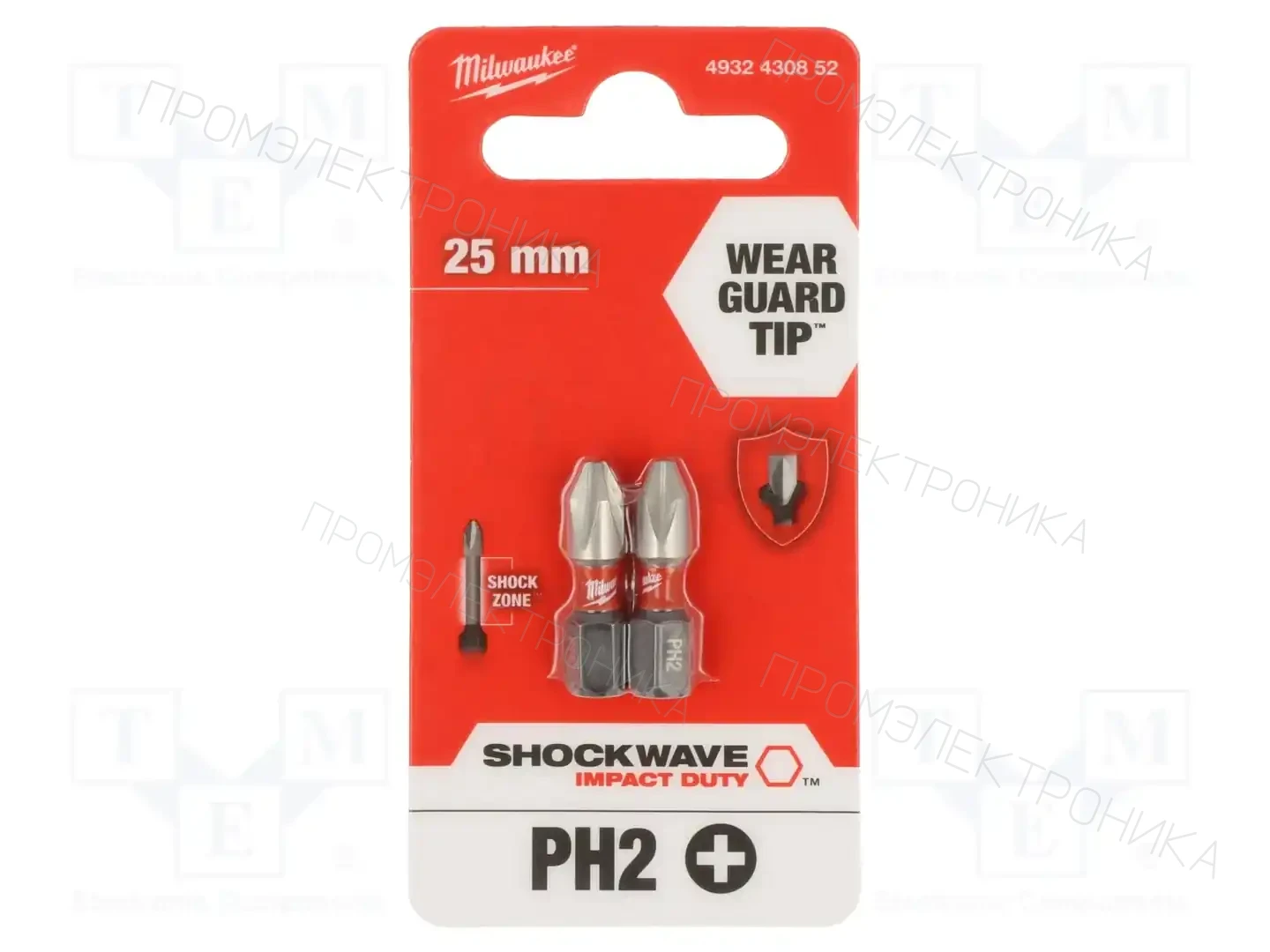 Milwaukee 4932430852 — Наконечники для отверток