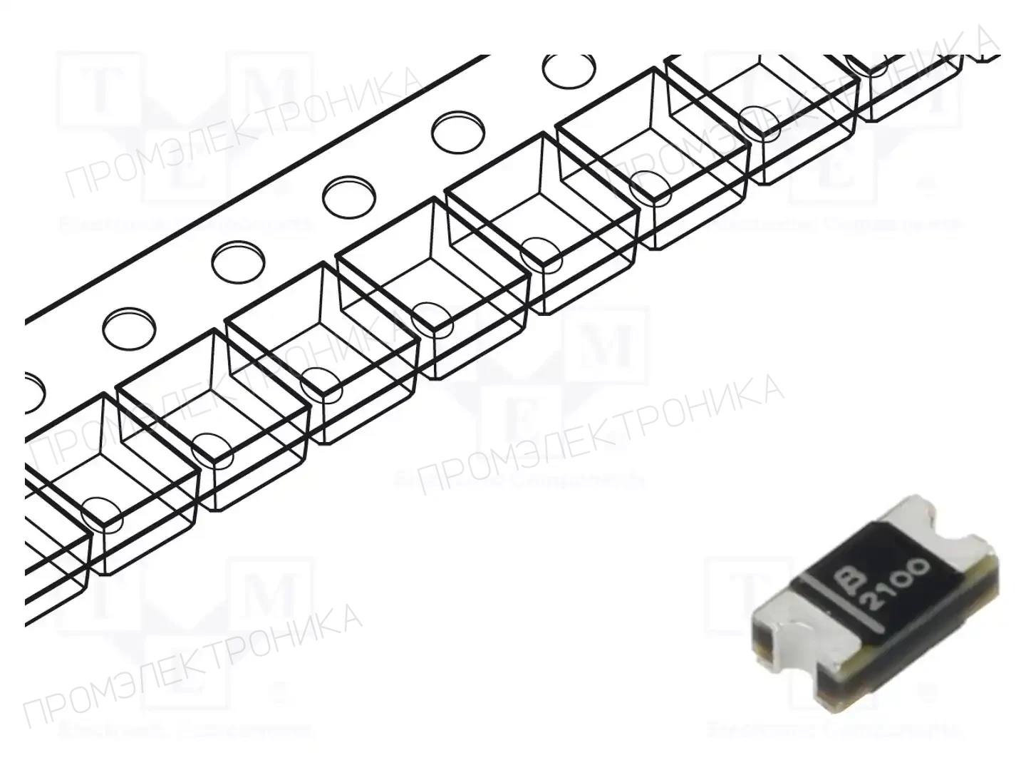 BOURNS CD1206-B2100 — Диоды Шотки SMD