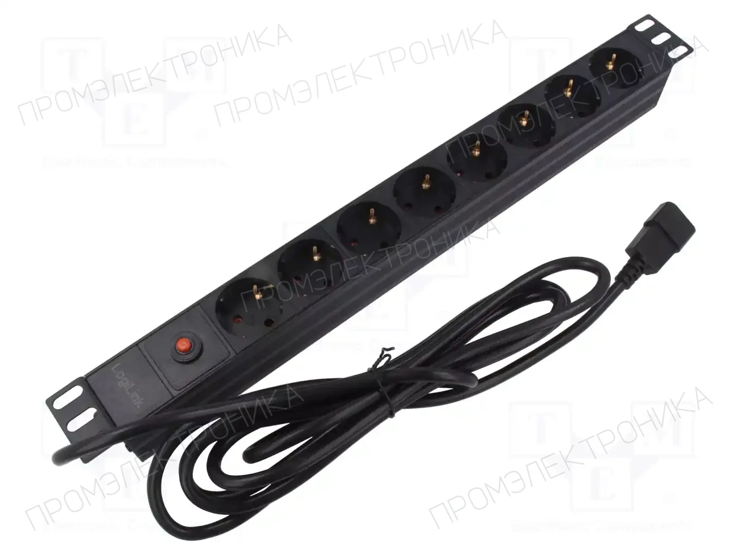 LOGILINK PDU8C03 — Планки защиты от перенапряжения