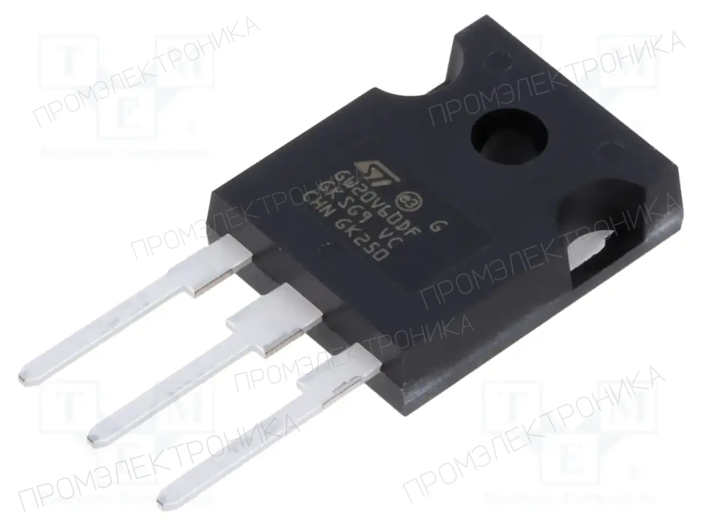 STMicroelectronics STGW20V60DF — Транзисторы IGBT THT