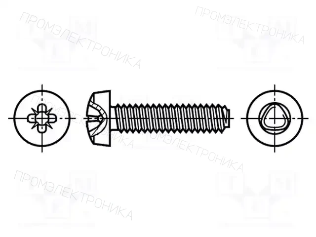 BOSSARD 1669745 — Шурупы