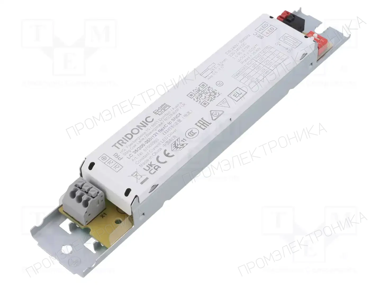 TRIDONIC LC 35W 200-350ML 121V FLEXC LP SNC4 — Блоки питания для LED