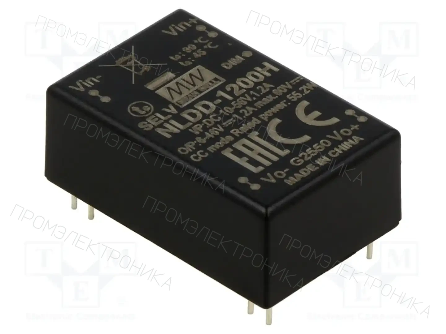 MEAN WELL NLDD-1200H — Преобразователи DC/DC