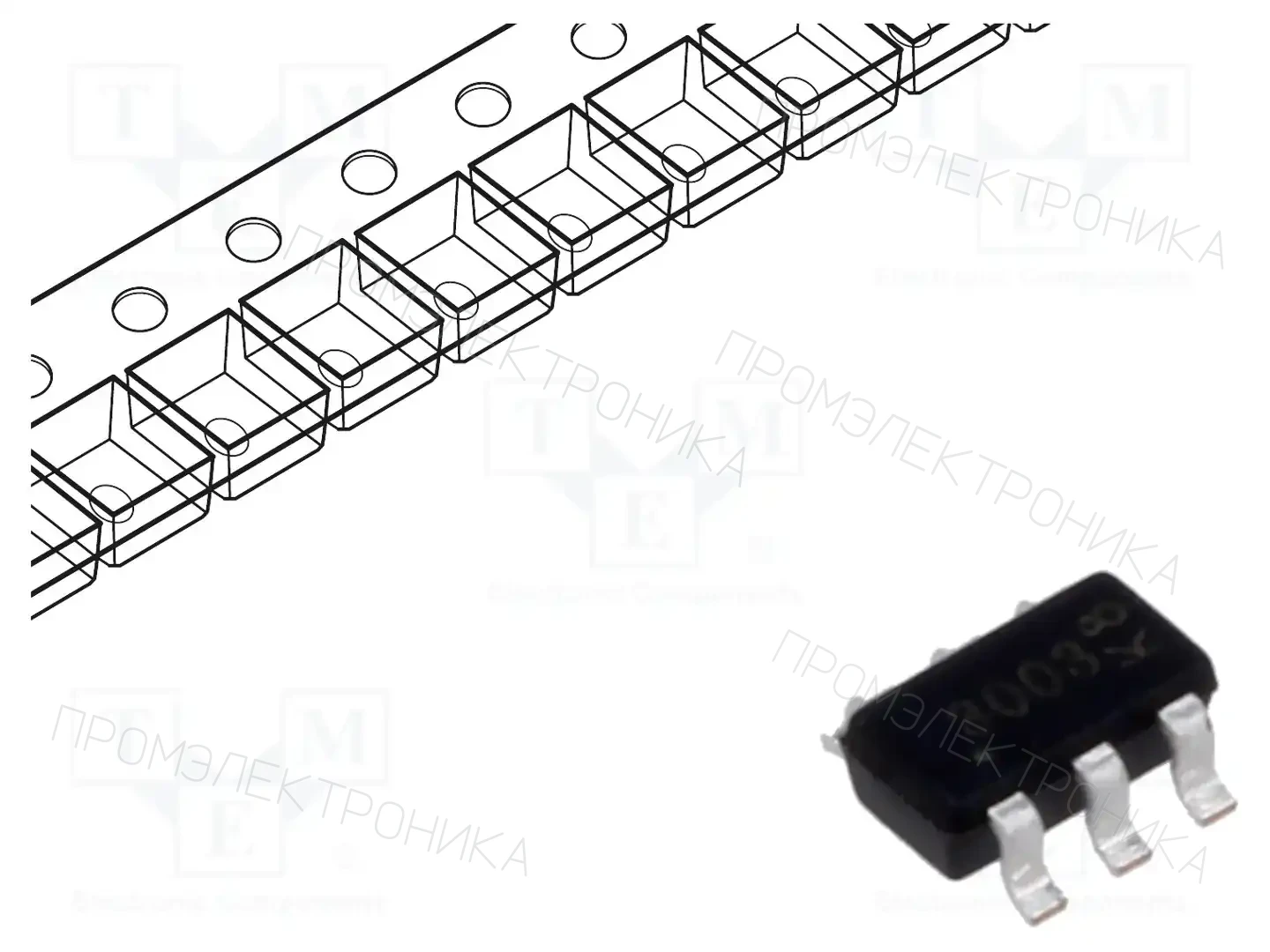 DIODES INCORPORATED ZXGD3003E6TA — Драйверы MOSFET/IGBT