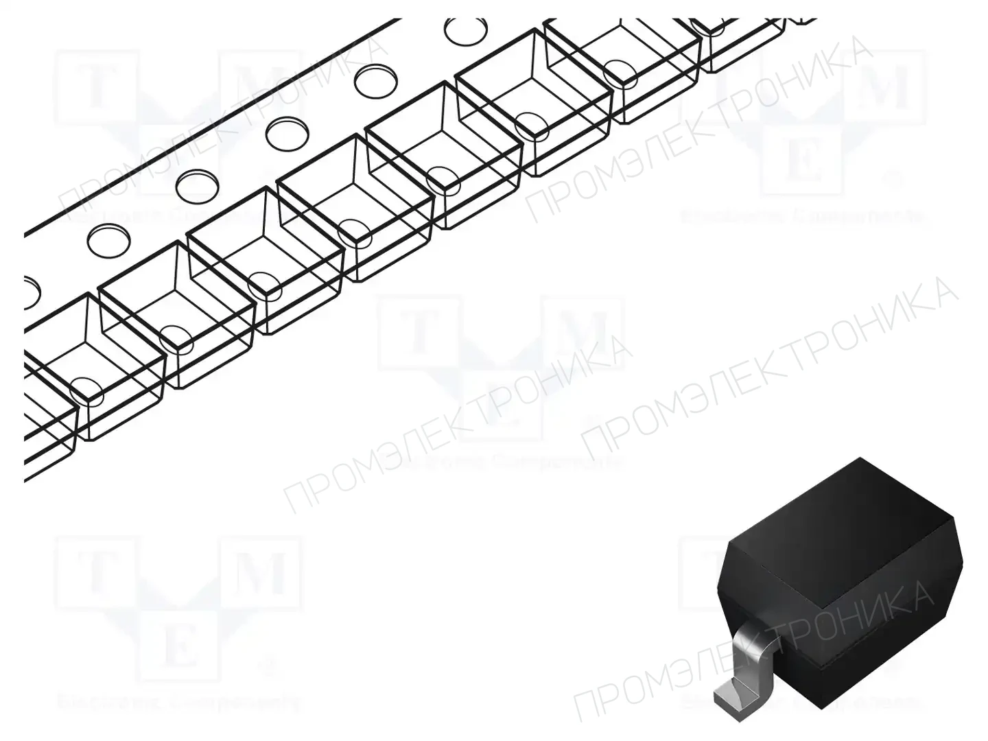 DIODES INCORPORATED BZT52C12SQ-7-F — Стабилитроны SMD